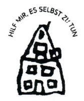Logo mit Darstellung eines Hauses der Montessori Itzehoe gGmbH