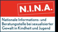 Logo von N.I.N.A. - Nationale Informations- und Beratungsstelle bei sexualisierter Gewalt in Kindheit und Jugend