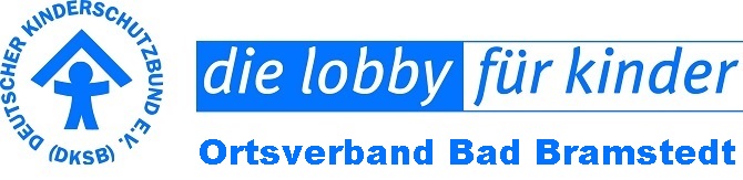 Das Logo der Kinderschutzbünde mit dem Slogan "Die Lobby für Kinder"