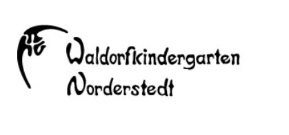 Schriftzug Waldorfkindergarten Norderstedt und ein grafisches Symbol